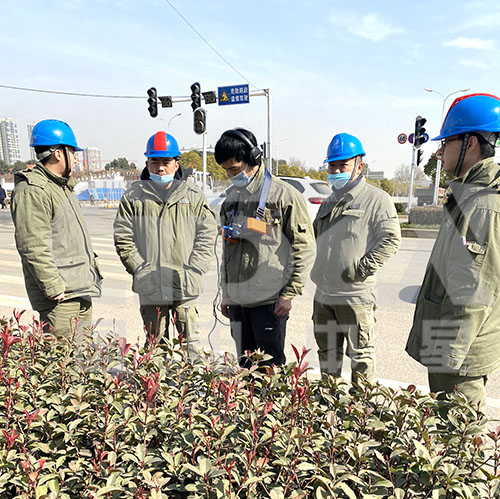 光谷高新六路5公里電纜排查故障 光谷高新六路5公里電纜排查故障